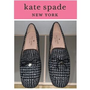 🥂 KATE SPADE NEW YORK Sarah Tweed Loafers NWT 7.5